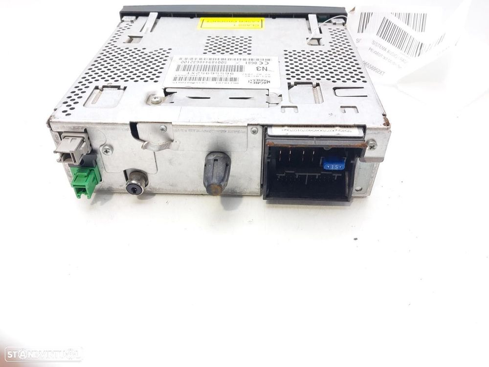 SISTEMA AUDIO / RADIO CD PEUGEOT 307 CC 2004 - 3