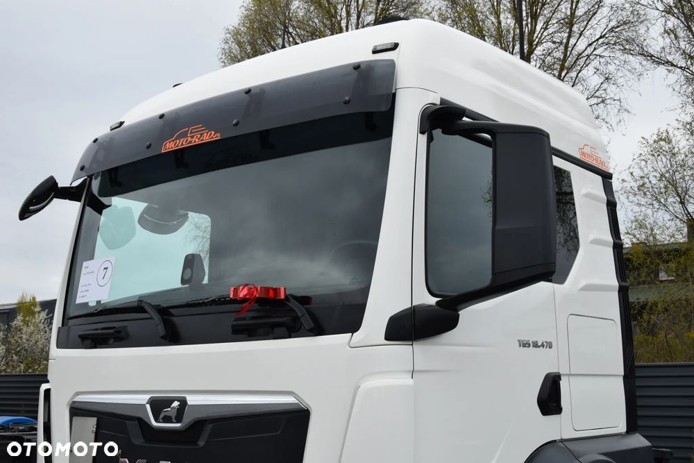 MAN TGS 18.470 / WAGA: 7.200 KG / PRZYSTAWKA PTO / EURO 6 / NOWY MODEL / TEMPOMAT / NAWIGACJA / 2 ZBIORNIKI PALIWA / NISKI PRZEBIEG / SERWISOWANY / SPROWADZONY - 10