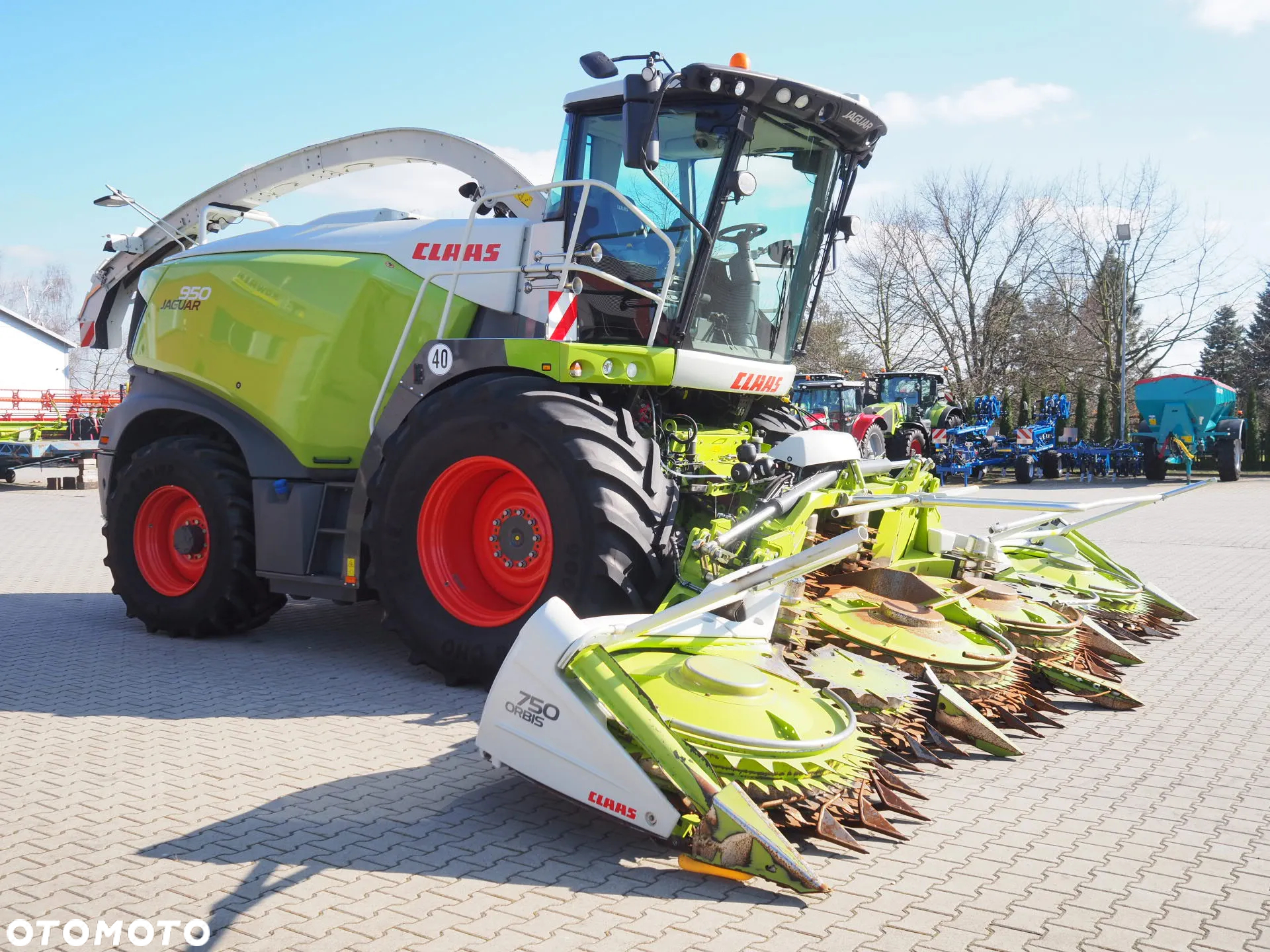 Claas Jaguar 950 4WD + Orbis 750 - 5