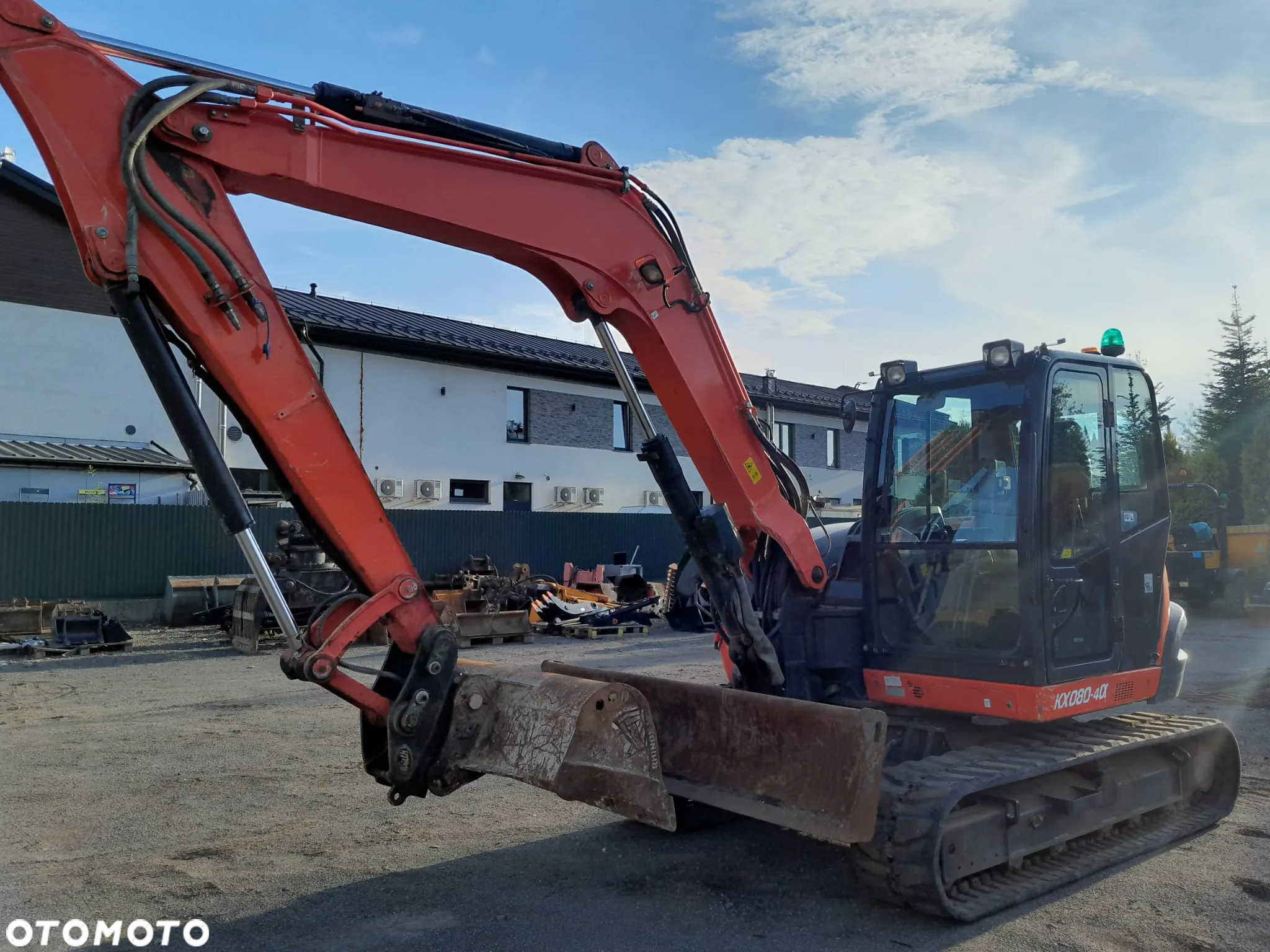 Kubota Mini koparka Kubota KX080-4, 2019 rok - 11