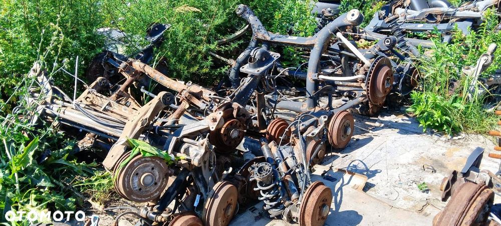 BELKA OŚ ZAWIESZENIA TYŁ BĘBNY Z ABS OPEL CORSA C HB 3D - 7