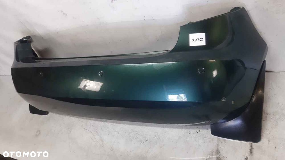 + ZDERZAK TYŁ TYLNY SKODA FABIA II 2 ZIELONY 9572 PDC CZUJNIKI 5D 5 DRZWI HB - 3