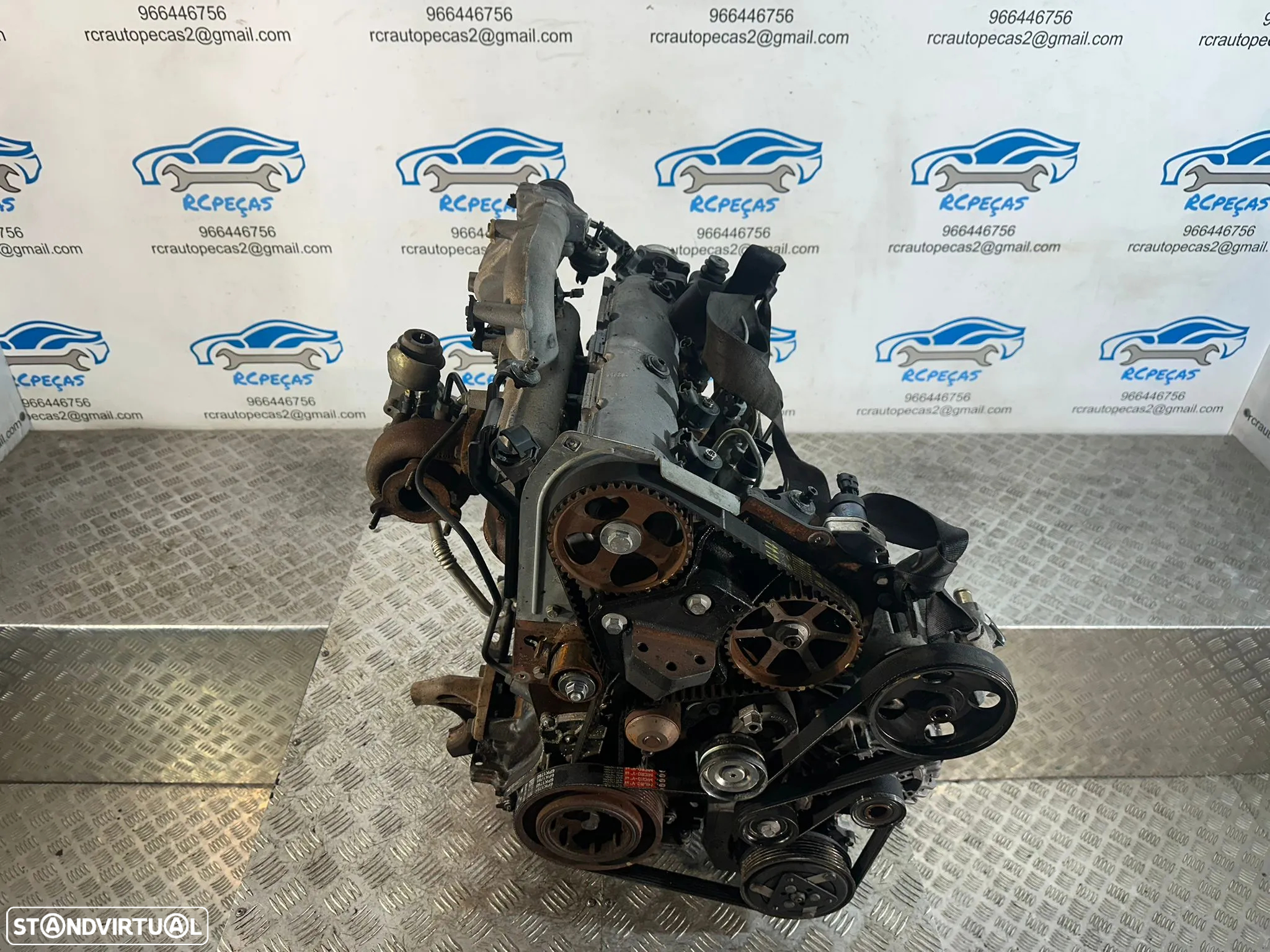 .Motor Completo Renault Volvo 1.9 D DCi 102cv 8v D4192T F9Q2D4192T - 8