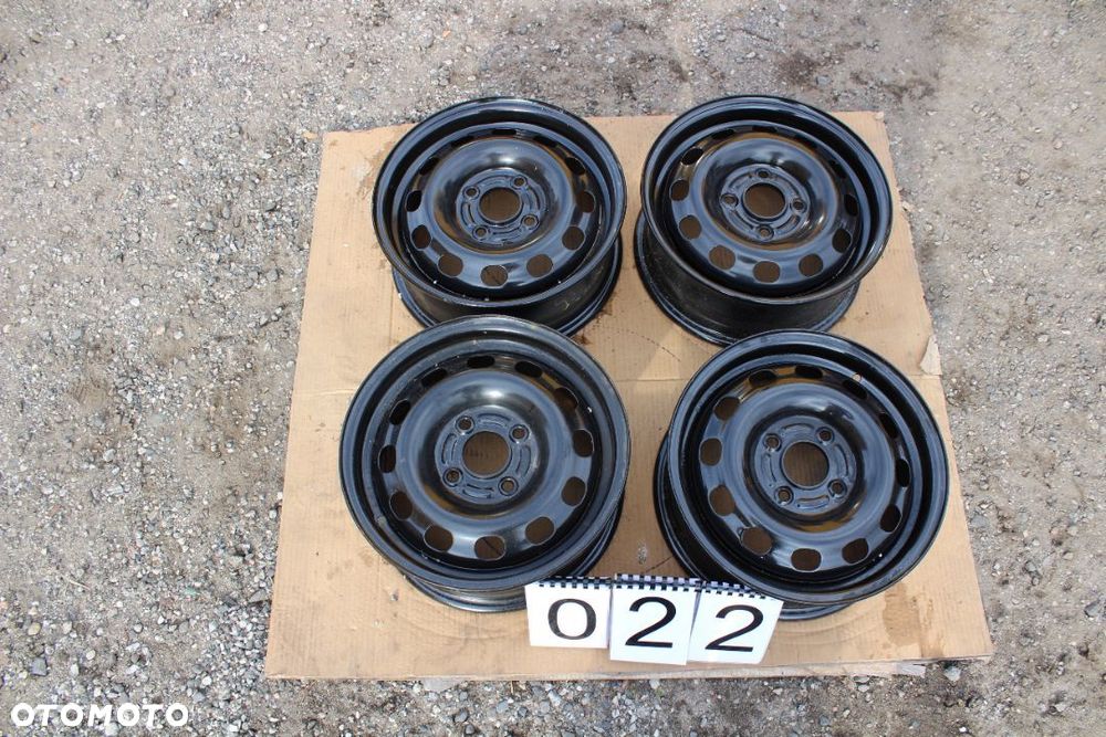 FELGI STALOWE FORD FIESTA 5 FUSION MAZDA 2  4x108Ø63.3  5.5x14  ET47.5 - 1