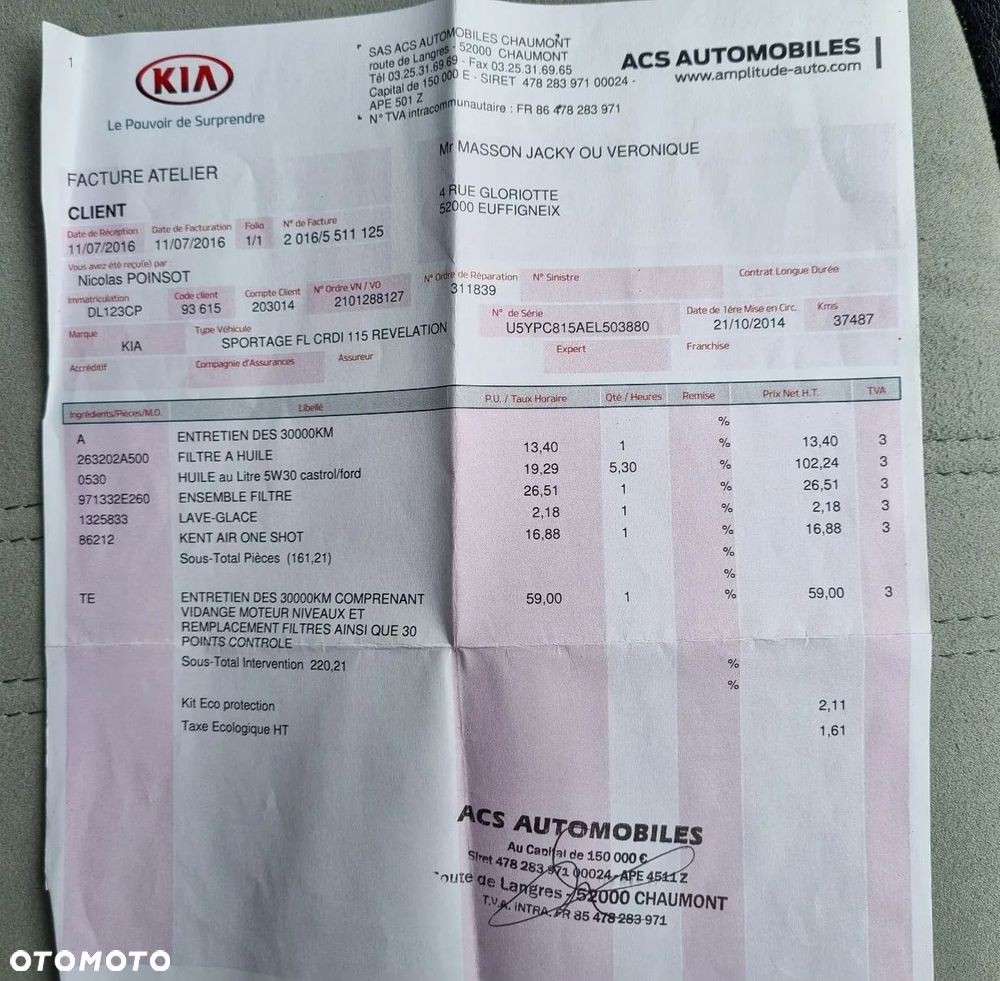 Kia Sportage 1.7 CRDI 2WD ISG Spirit - 17