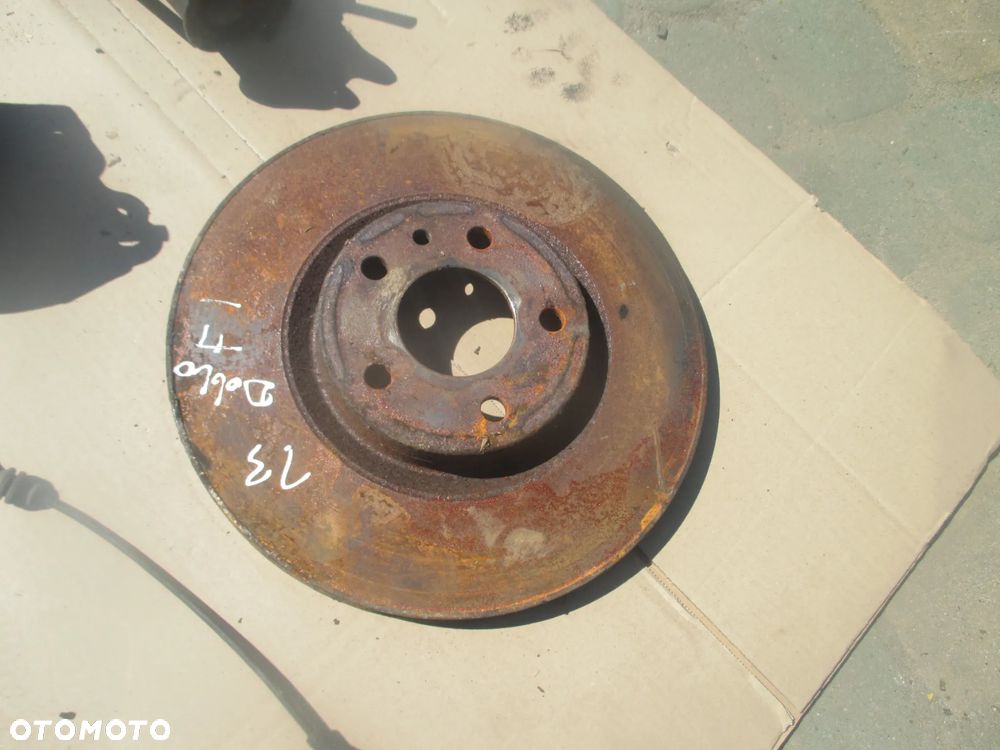 Macperson Zacisk tarcza piasa Fiat Dolbo II Combo D 1.3 - 3