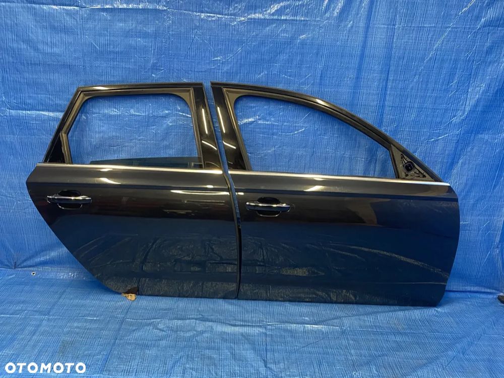AUDI A6C7 LIFT DRZWI PRAWE PRAWY PRZÓD PRZEDNIE TYŁ TYLNE LX5R KOMPLETNE ORYGINAŁ - 1