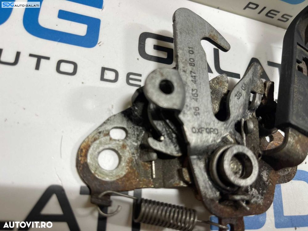 Broasca Incuietoare Capota Motor Peugeot 407 2004 - 2010 Cod 9646344780 964634478001 [B3470] - 3