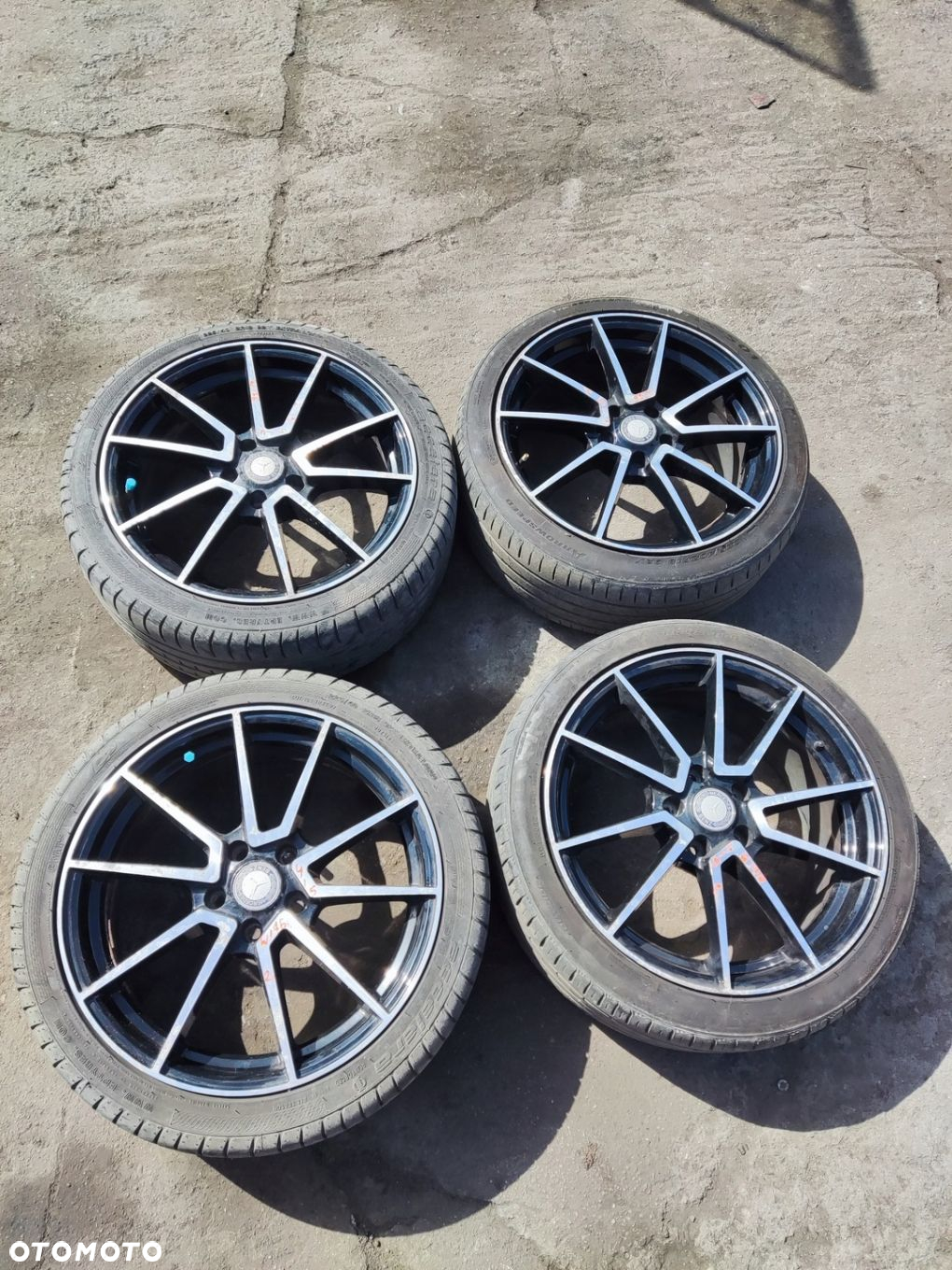 MERCEDES A KLASA W176 FELGI ALUMINIOWE 18 KOMPLET - 2
