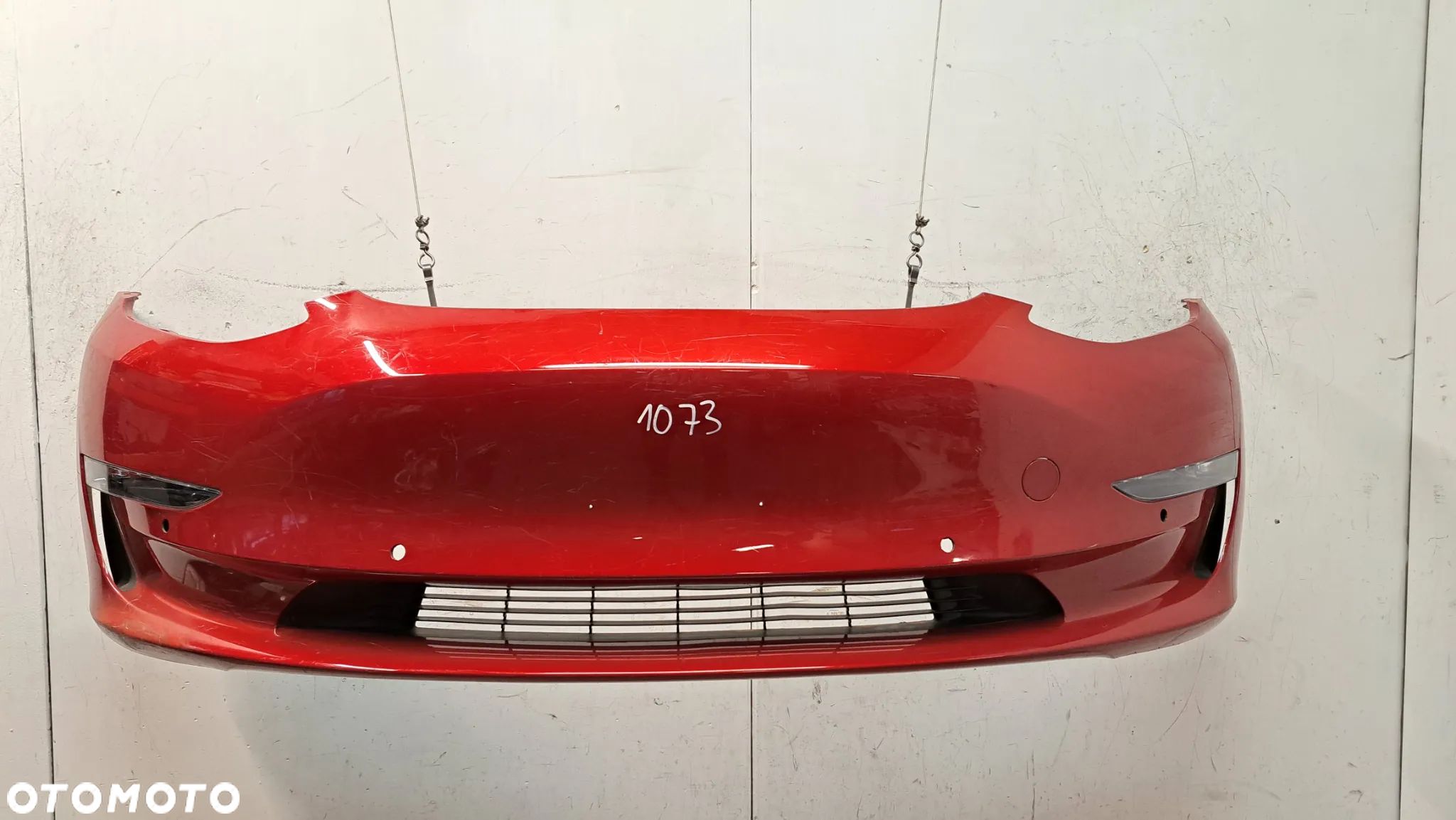 Tesla 3 Model 3 zderzak przedni przód 6xPDC - 1