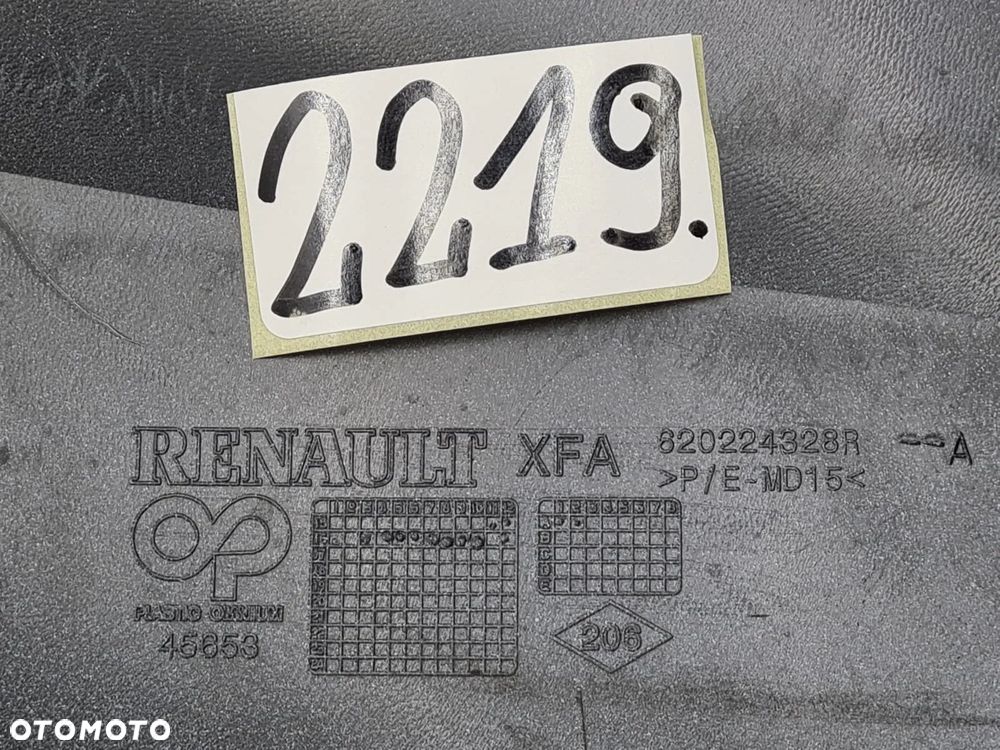 Renault grand scenic 4 IV od 16r 620224328R 6xpdc zderzak przód - 7