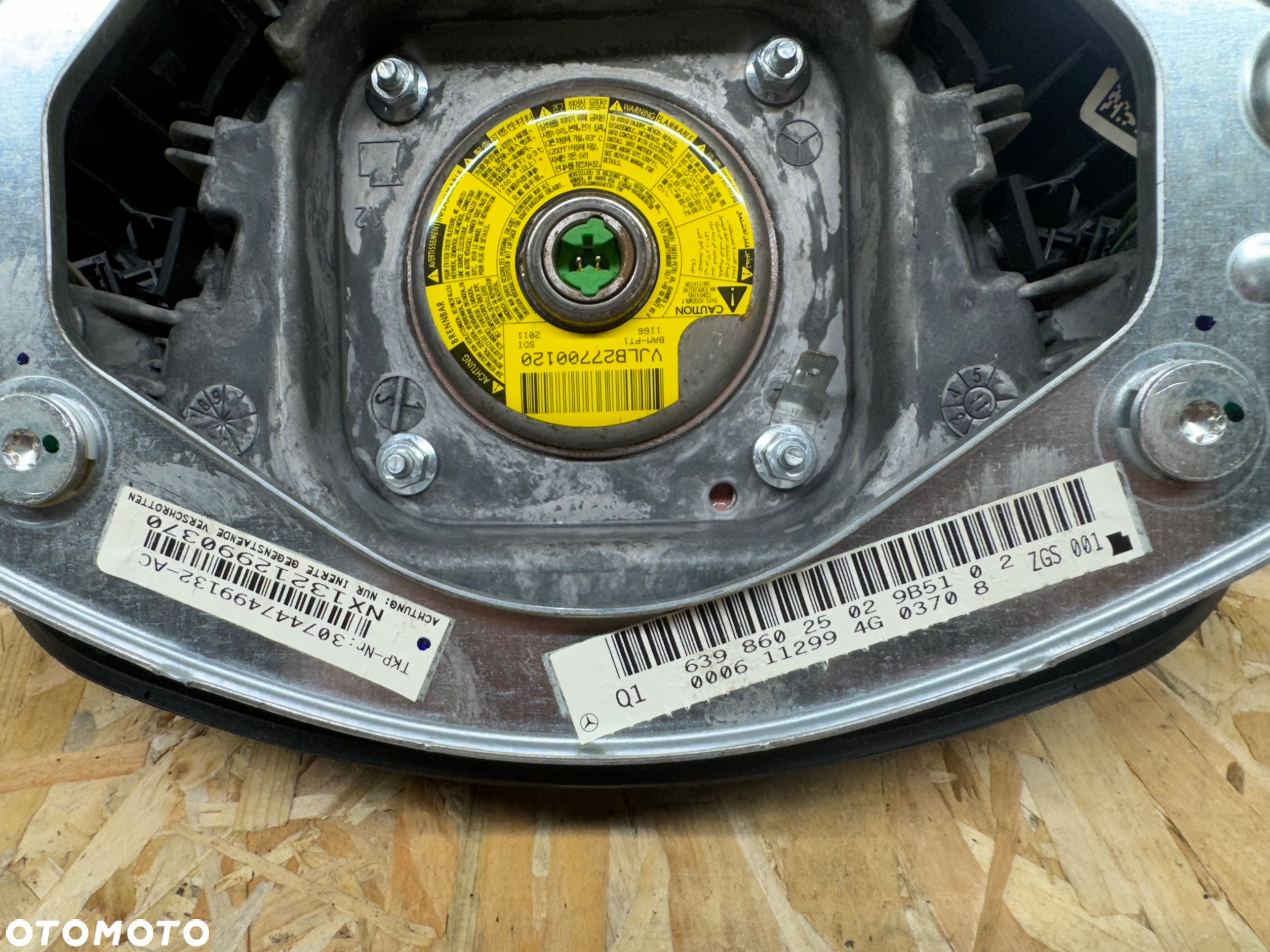 Poduszka kierowcy airbag sprinter 906 lift vito 639 lift - 3