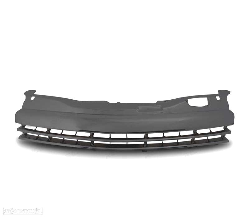 GRELHA FRONTAL SEM SÍMBOLO OPEL ASTRA H 04-07 ASTRA H SEDAN E HATCHBACK PRETA - 4