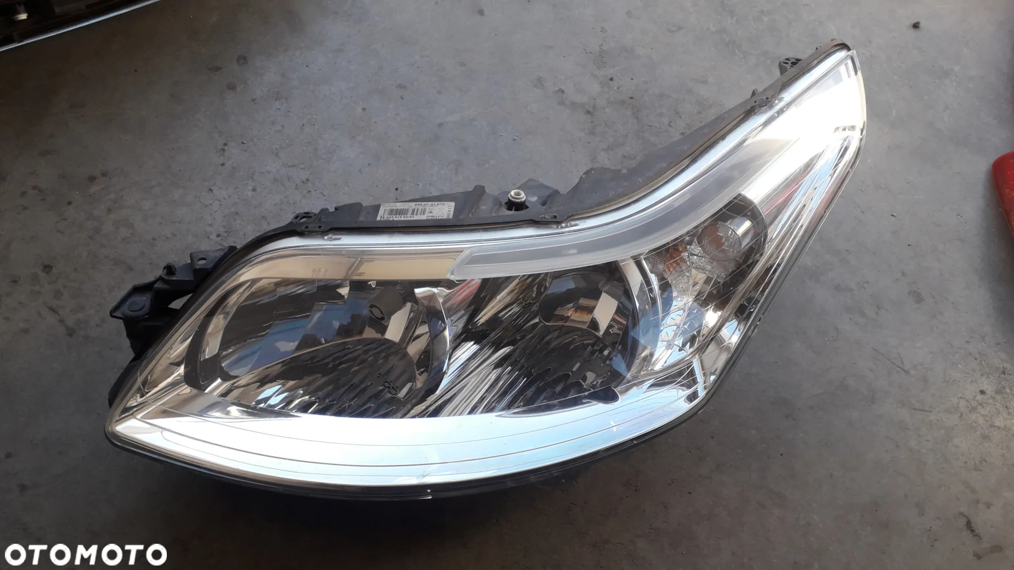 lampa przód przednia lewa prawa Europa Citroen c4 I lift 1.6 VTI - 6
