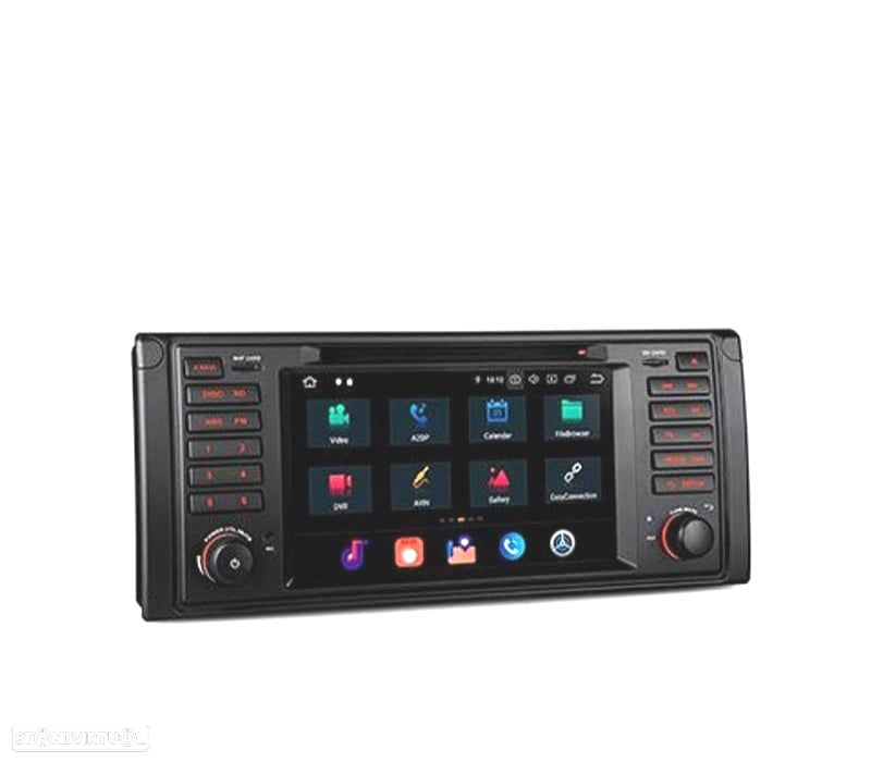 AUTO RÁDIO GPS 7" ANDROID 10.0 OCTA-CORE MULTIMEDIA DVD HDMI PARA BMW SERIE 5 SERIE 7 - 2