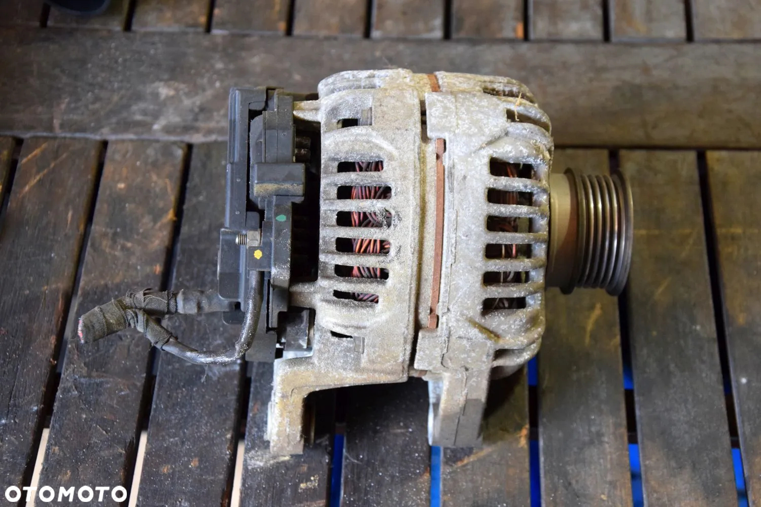 Opel Astra H Zafira 1.6 16V Alternator 55556067 ZJ 100A Bosch 0124425020 - 2