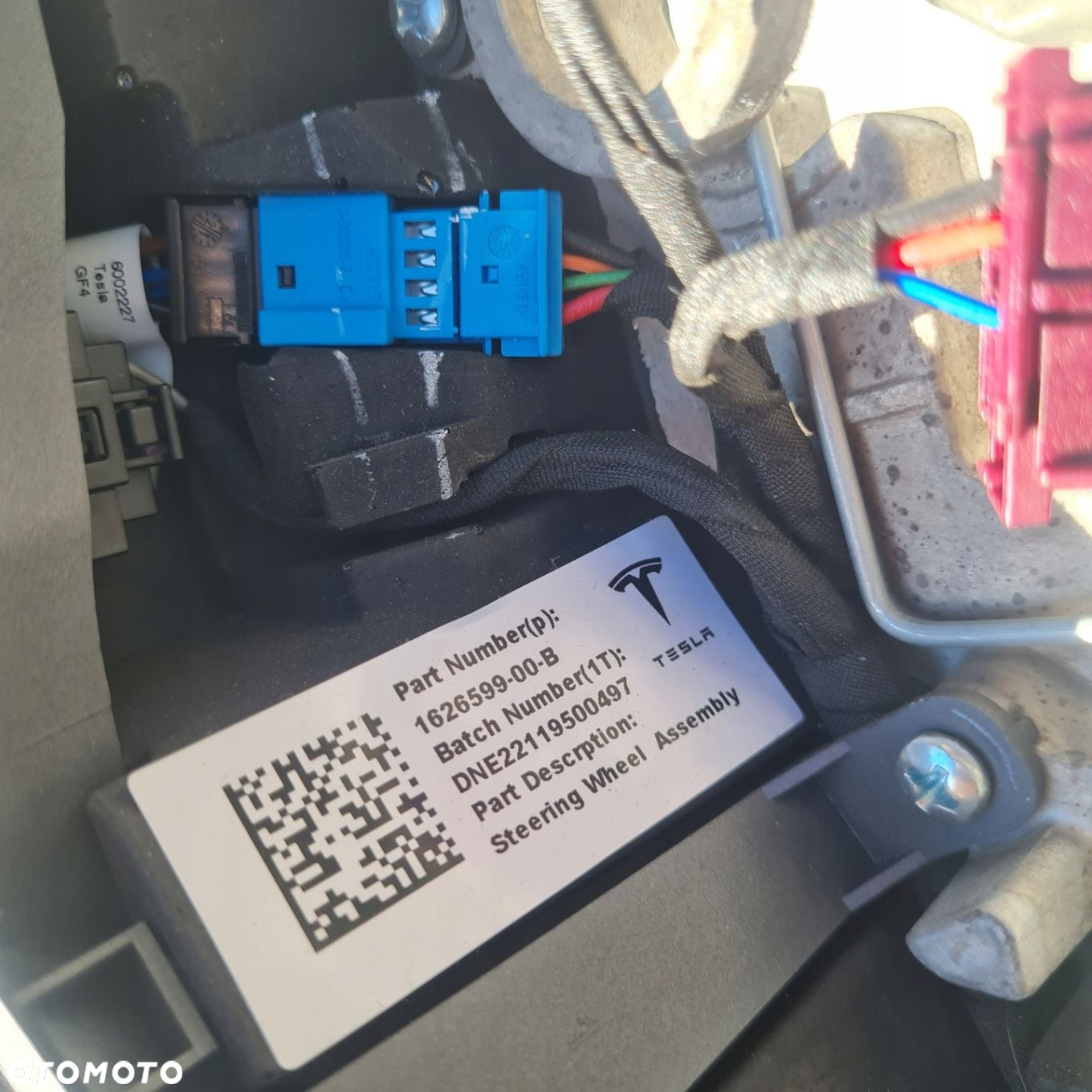 KIEROWNICA MULTIFUNKCJA SKÓRA 1626599-00-B TESLA MODEL Y 22R - 4