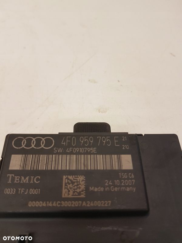 MODUŁ DRZWI LEWY PRZÓD AUDI A6 C6 4F0959793E - 3