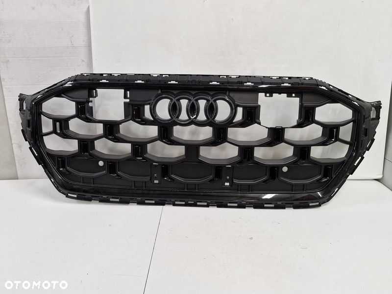 AUDI Q8 SQ8 4M LIFT S-LINE GRILL ATRAPA ZDERZAKA CHŁODNICY CZARNA 4M8853651BS - 1