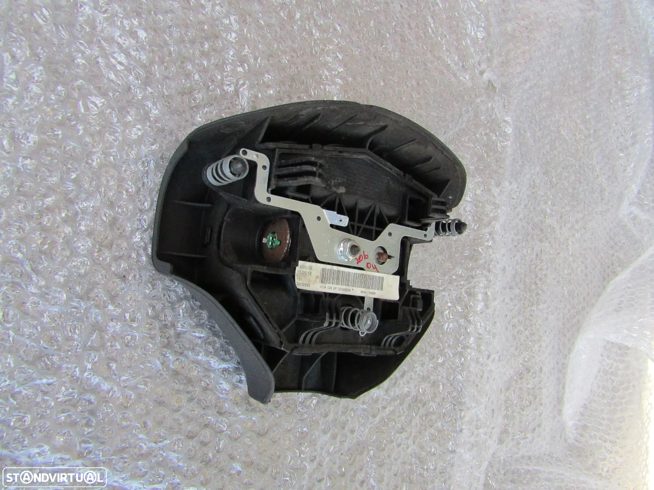 Airbag do volante Peugeot 206 ano 2003 a 2006 em bom estado - 6