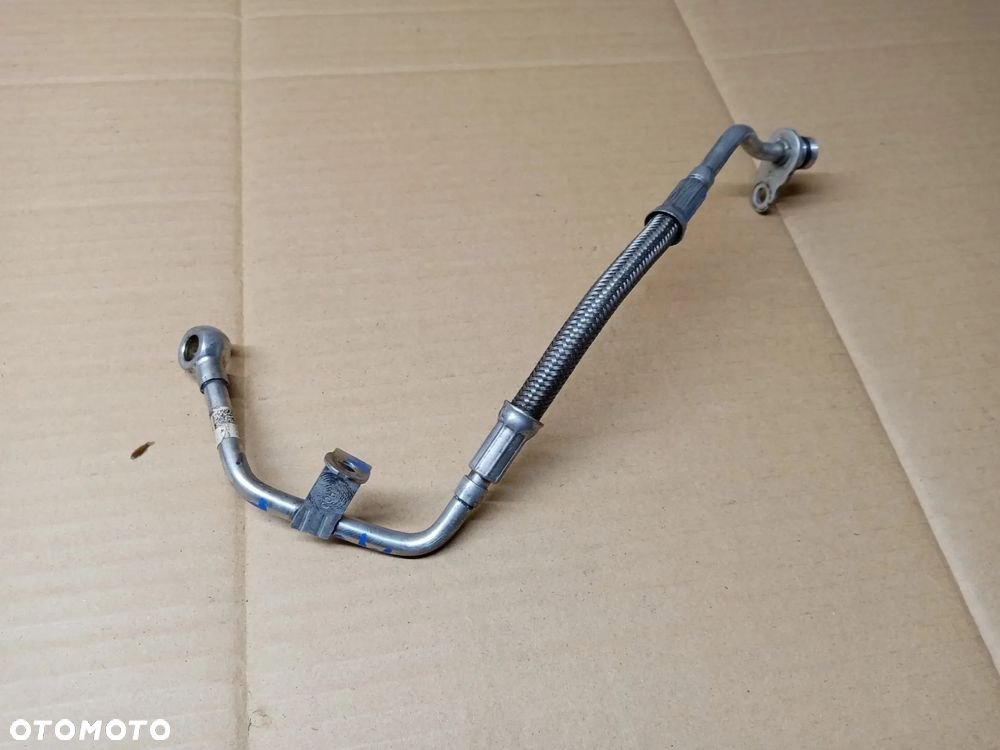 Przewód rurka smarująca dopływu oleju olejowa turbiny BMW M5 G30 F90 4.4 7934654 - 2