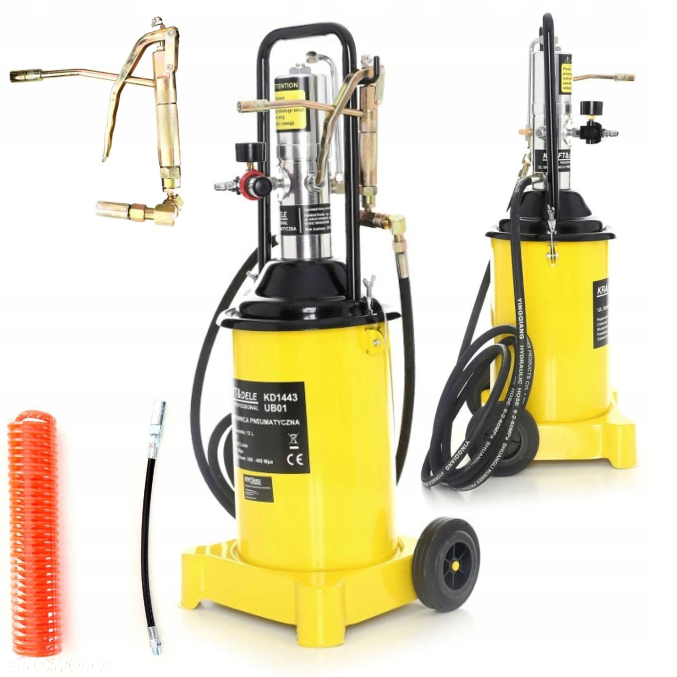 SMAROWNICA TAWOTNICA PNEUMATYCZNA 12L AUTOMATYCZNA KRAFTDELE TOWOTNICA - 14