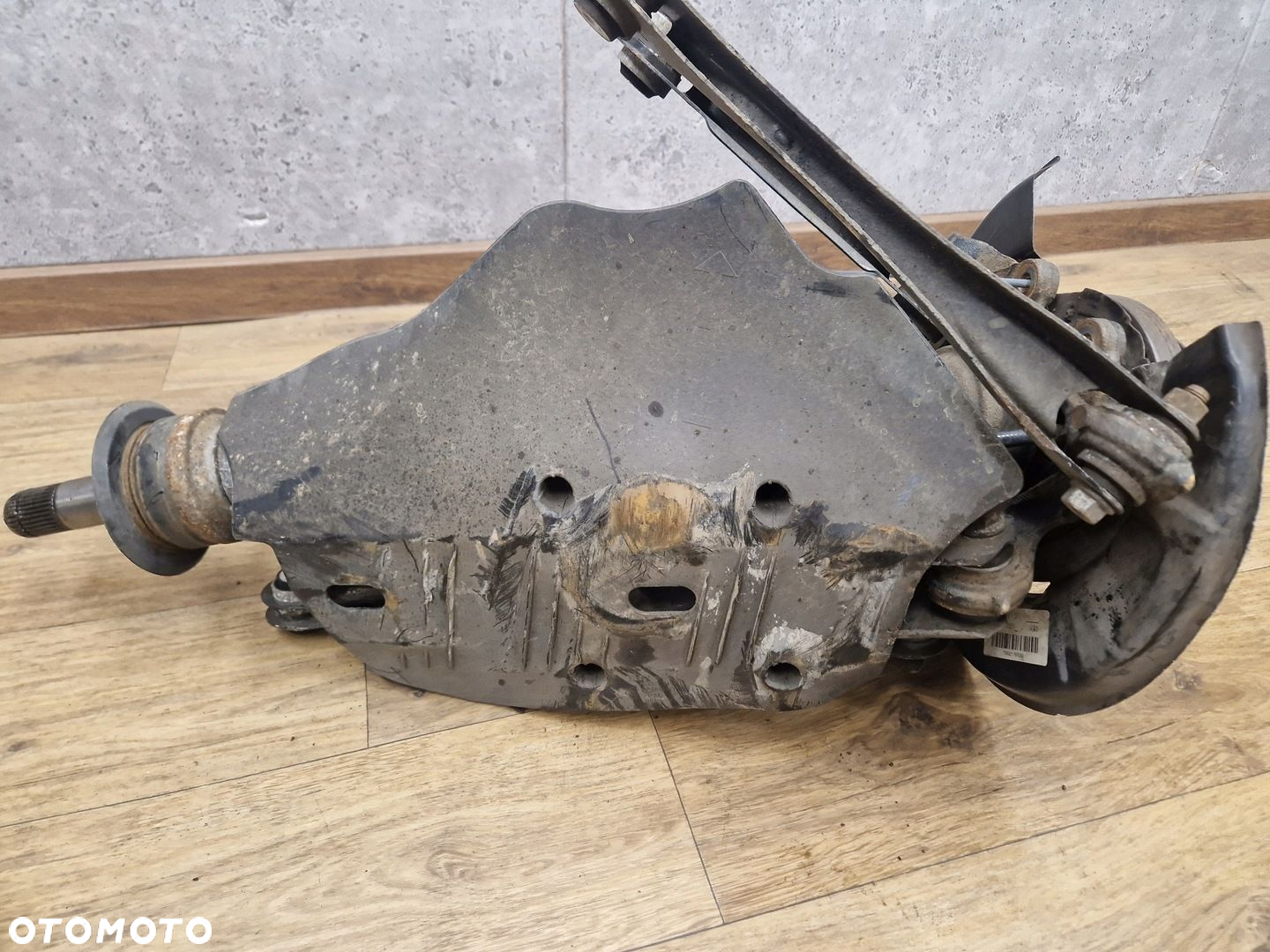 BMW F32 ZWROTNICA LEWY TYŁ TYLNA KOMPLETNA PIASTA AMOR PÓŁOŚ WAHACZ 6797507 - 9