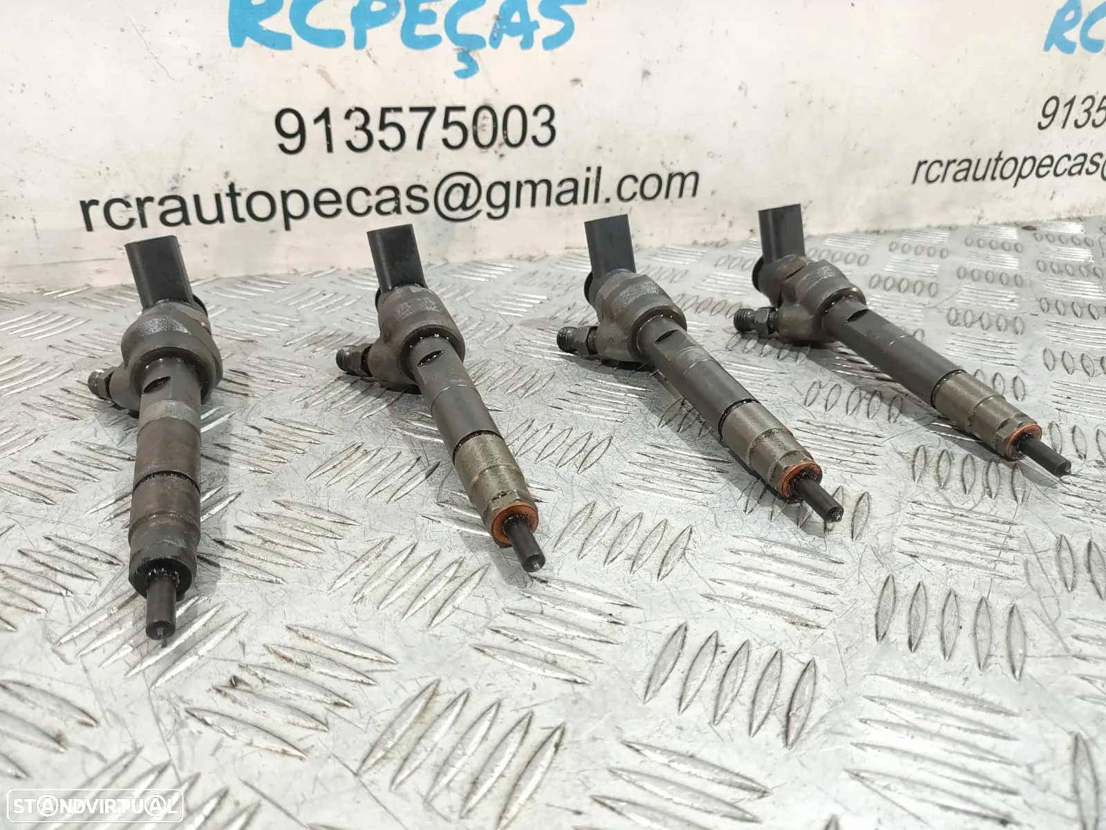 Conjunto Injetores Bosch / BMW - 0445110601 | 7798446 - 2.0D 16v N47D20  N47 N47N 116D 118D 316D 318D 118cv 143cv - 3