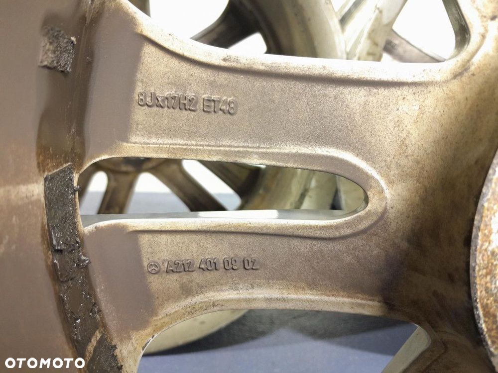 MERCEDES E W212 FELGI ALUMINIOWE 8JX17 5x112 ET 48 A2124010902 - 7