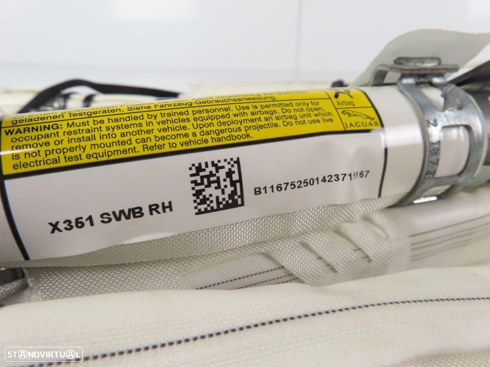 Airbag Cortina Direito Usado / Original JAGUAR XJ (X351) 610947800 - 3