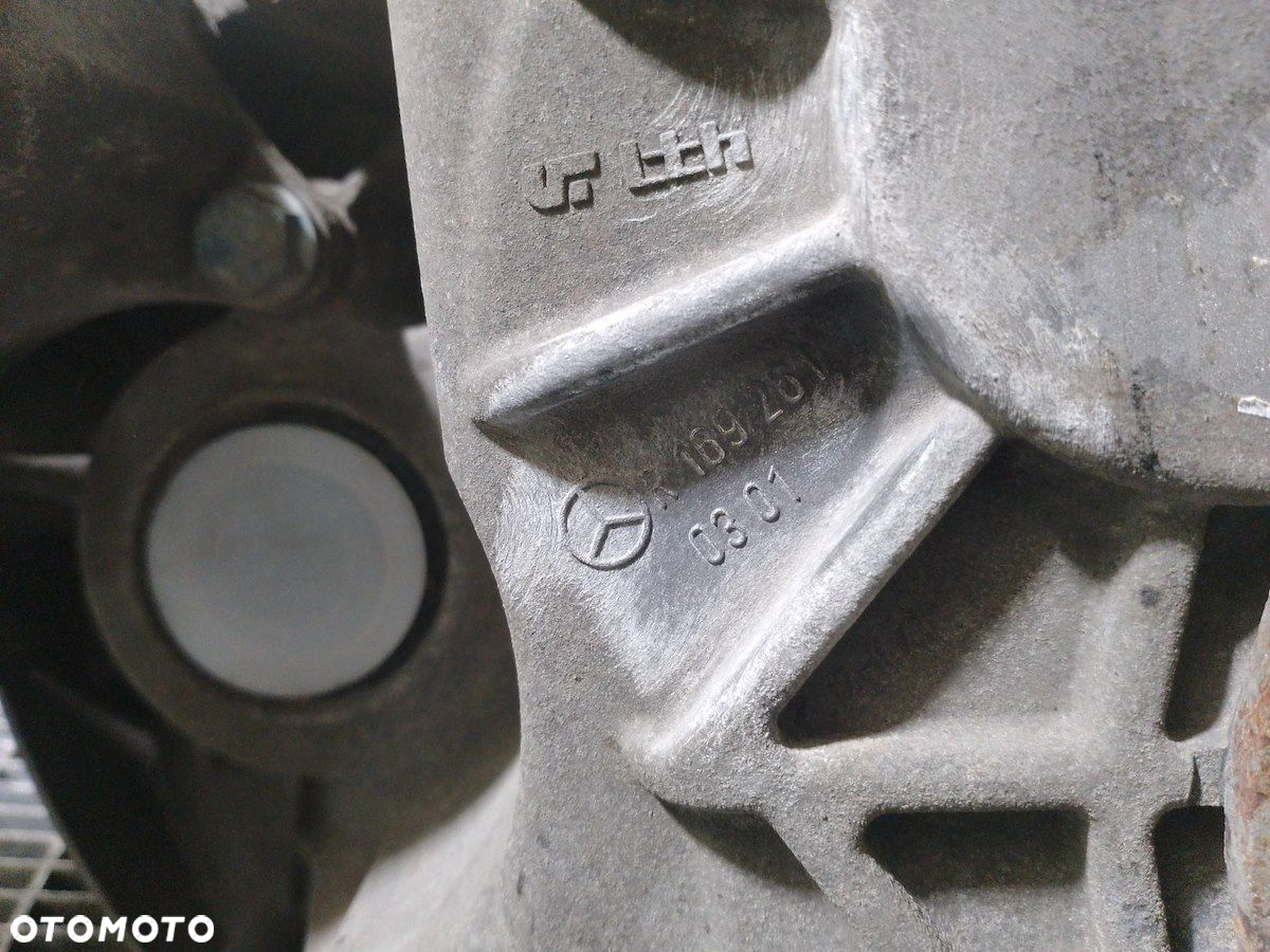 SKRZYNIA BIEGÓW MANUALNA MERCEDES KLASA A W169 R169261 2.0 CDI - 6