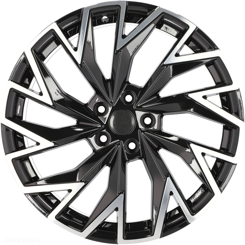 4x Felgi 19 m.in. do SKODA Elroq Enyaq Karoq Kodiaq Octavia Superb VW T-Roc Tiguan - FBX423 - 8