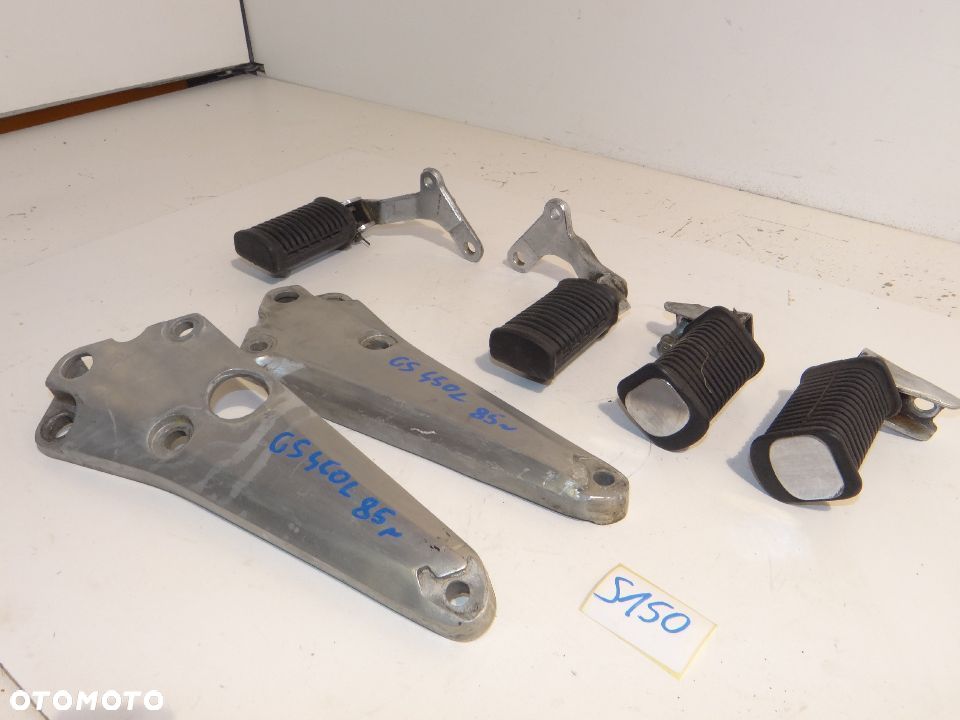 Suzuki GS 450L 85r Sety mocowania podnóżków + podnóżki  S150 - 3