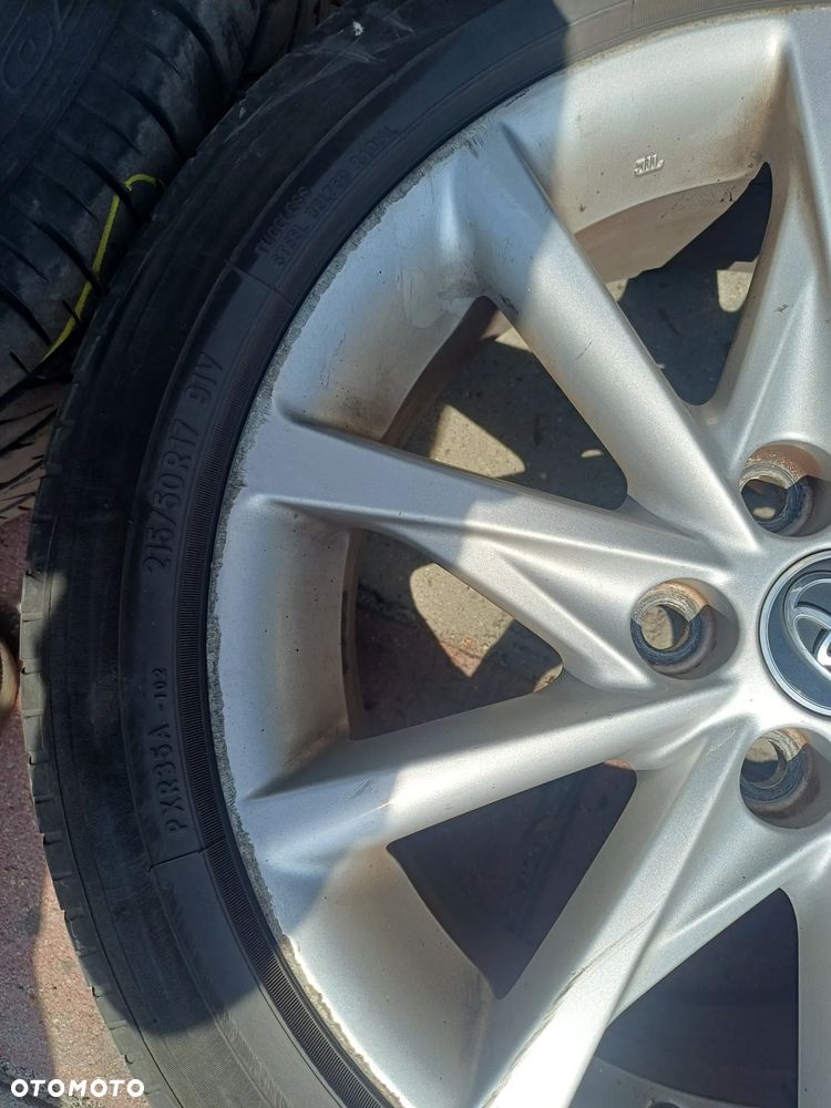 Koła 17'' 5x114,3 ET 30 LEXUS,TOYOTA z oponami letnimi - 6