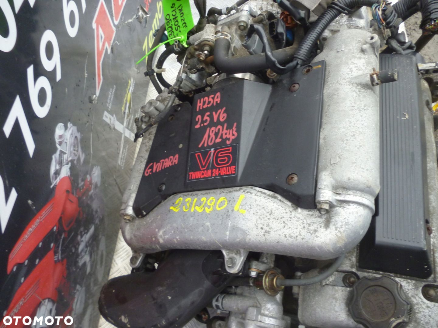 SILNIK KOMPLETNY SUZUKI GRAND VITARA 2.5 V6 H25A 182 TYS - 2