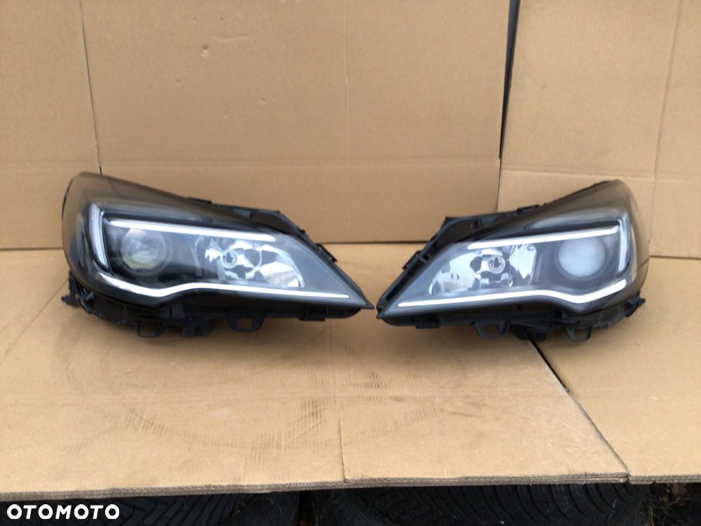 Lampa przednia lewa prawa Opel Astra V 5 K soczewka led - 1