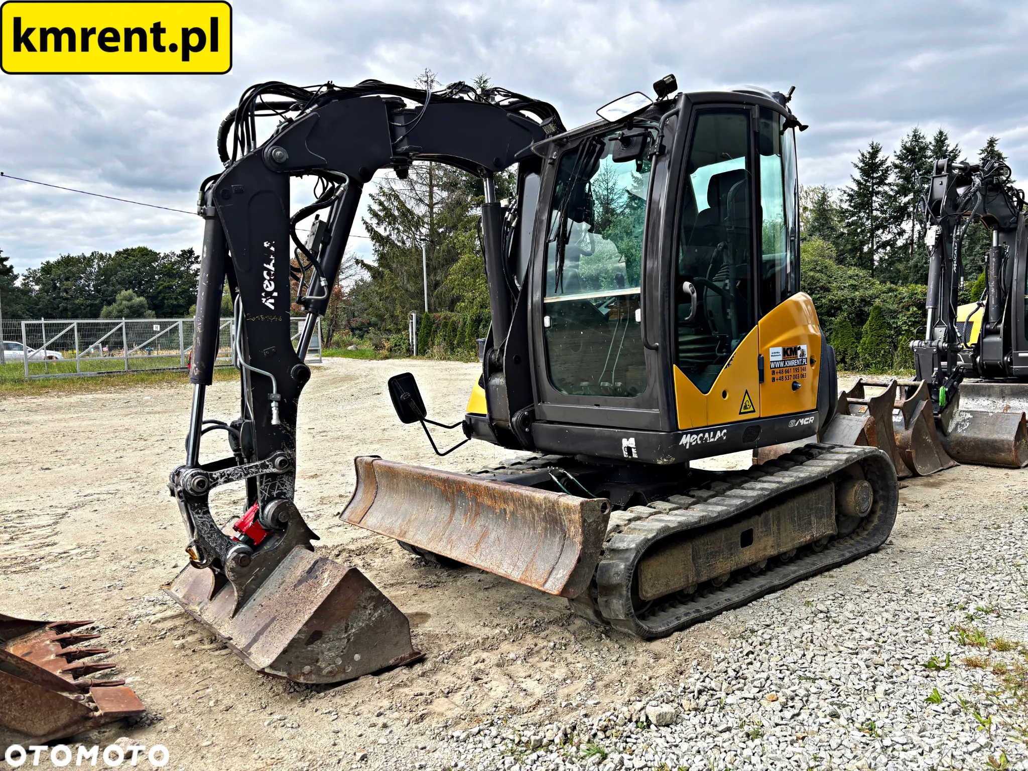 Mecalac 6 MCR MINI KOPARKA 2018r. | JCB 8035 VOLVO ECR 48 25 CAT 308 KUB - 12
