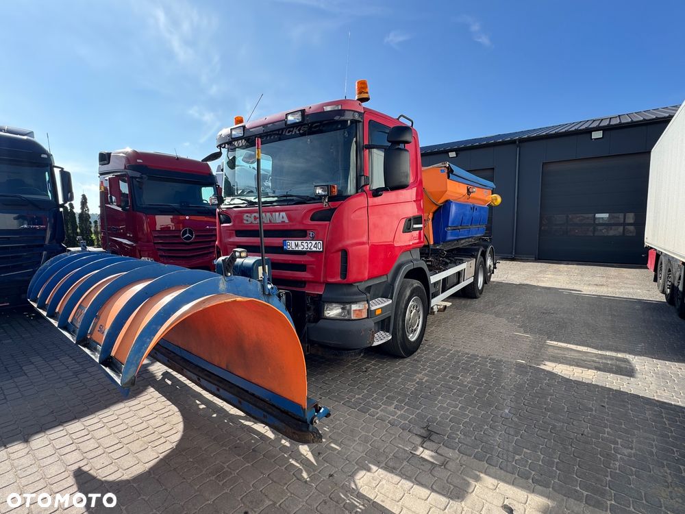 Scania Solarka Schmidt 8m3 Stan Bardzi dobry - 2