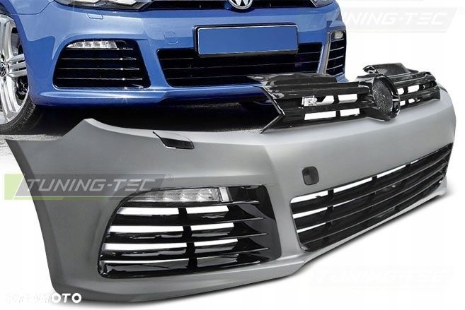 Zestaw Body kit zderzak przod tyl progi R20 R Tuning Vw Golf VI 6 5k 5k0 - 4