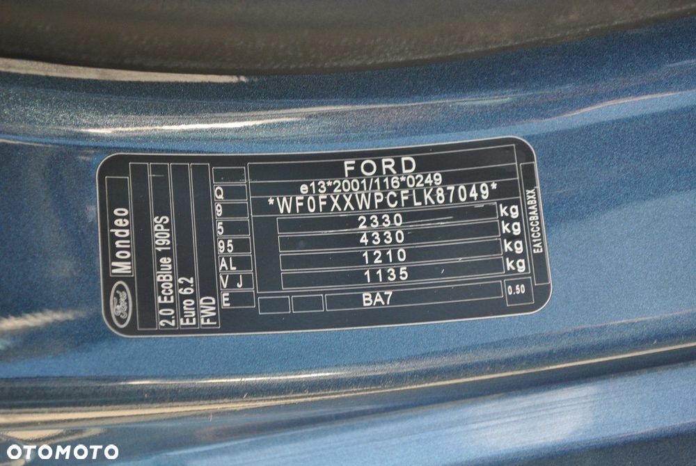 Ford Mondeo 2.0 EcoBlue Vignale - 30