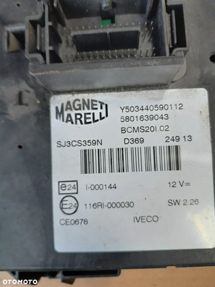 Moduł komfortu Iveco Daily 3.0 HPI 5801639043 - 2