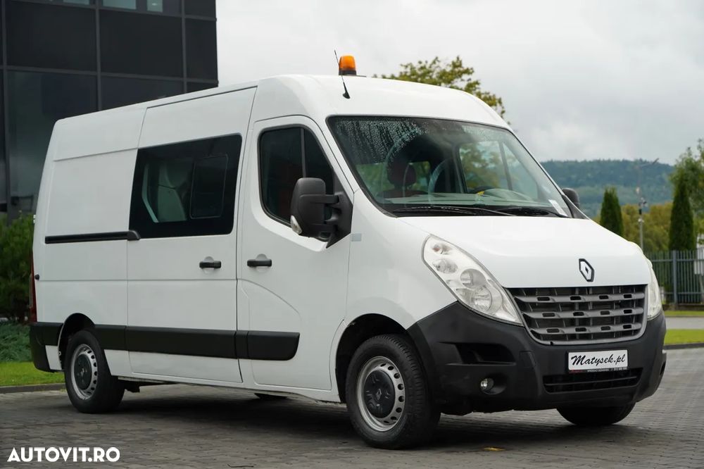 Renault MASTER / MANUALĂ / MASĂ AUTO 3500 KG / 6 LOCURI / IMPORTAT / CONTRACT POST-SERVICE - 1