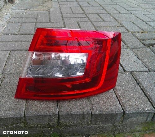 SKODA OCTAVIA III 3 13+ SEDAN HB 2x LED DIODA PRAWA TYLNA LAMPA ORYGINAŁ - 1