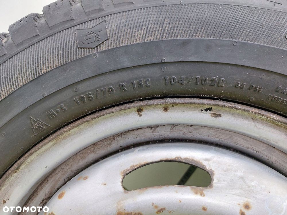 Koło stalowe FELGA OPONA FORD TRANSIT V 2000-2013 R15 5X160 - 4