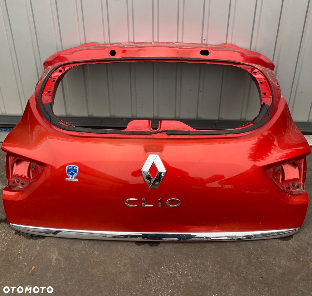 RENAULT CLIO 4 IV HB TYLNA KLAPA pokrywa bagażnika tylnia tył LIFT - 3