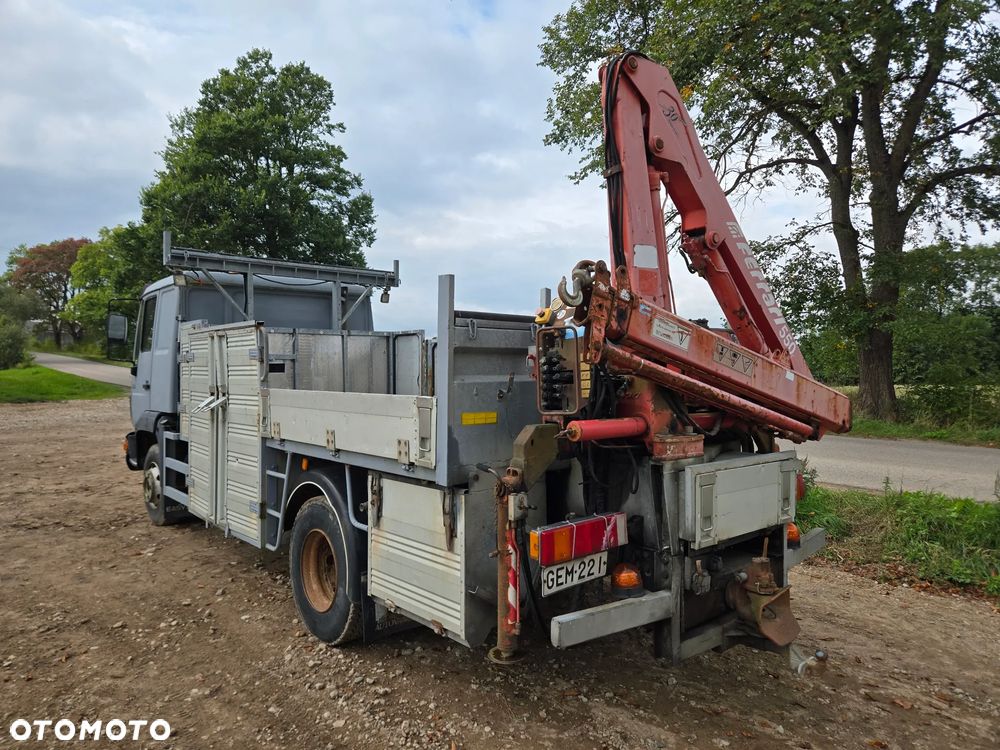 MAN 8.163 Skrzynia + Dzwig HDS