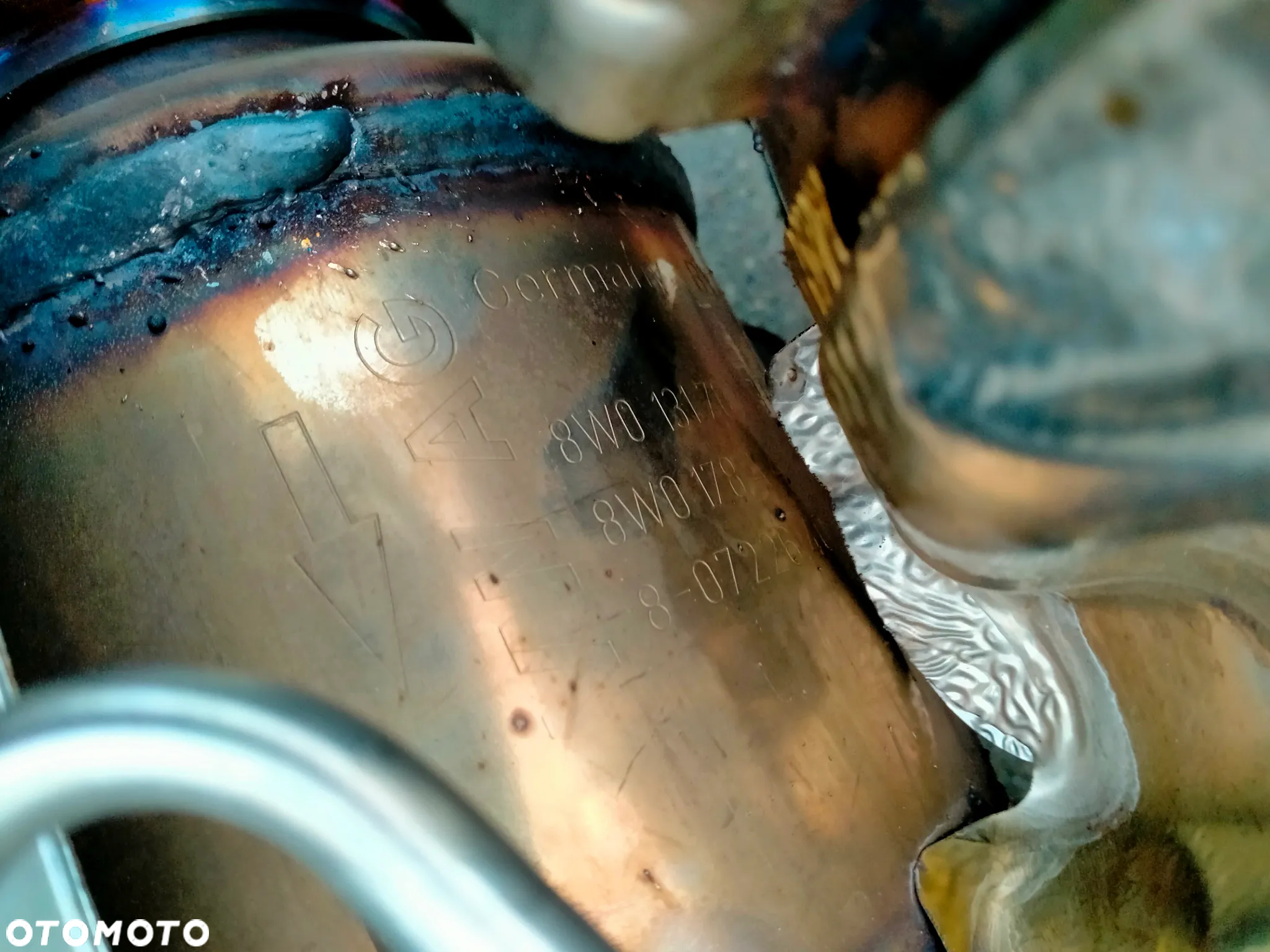 AUDI Q7 4M 3.0 TDI / Filtr DPF Katalizator / CZUJNIK / NOX / 40tys km / ORYGINAŁ - 7