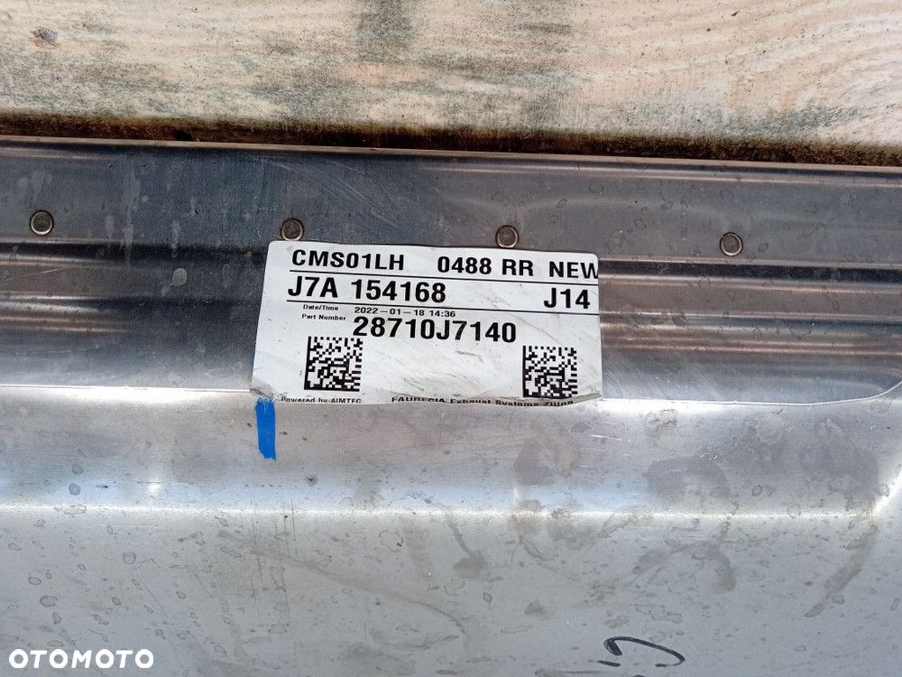 CEED III HB 1.0 T-GDI TŁUMIK KOŃCOWY 28710J7140 - 4