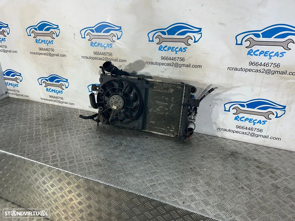 Conjunto Radiadores Agua Intercooler AC Ar Condicionado Opel Astra H 1.7 CDTi Z17DTH - 4