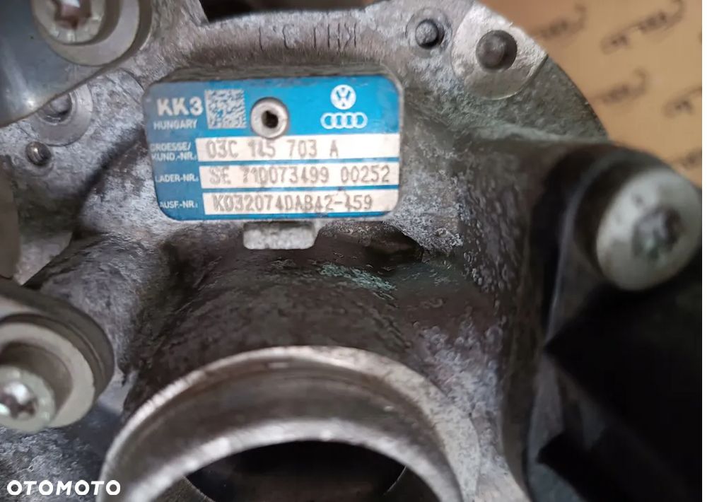 SHARAN 7N 1,4TSI TURBOSPRĘŻARKA 03C145703A - 2